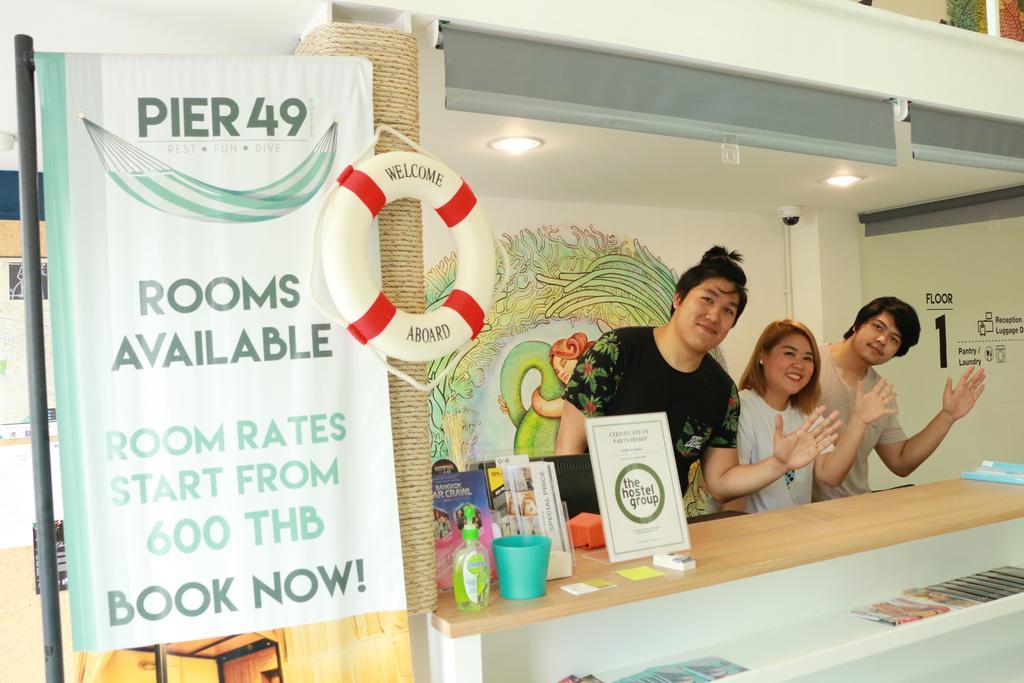 Pier 49 Hostel Bangkok Zewnętrze zdjęcie